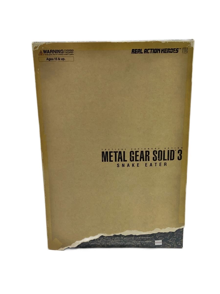 【中古】MEDICOM TOY◆REAL ACTION HEROES 1/6 メタルギアソリッド3 SNAKE EATER カモフラver//【ホビー】