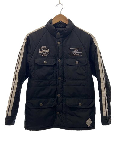 【中古】CRIMIE◆ダウンジャケット/S/ポリエステル/BLK//【メンズウェア】