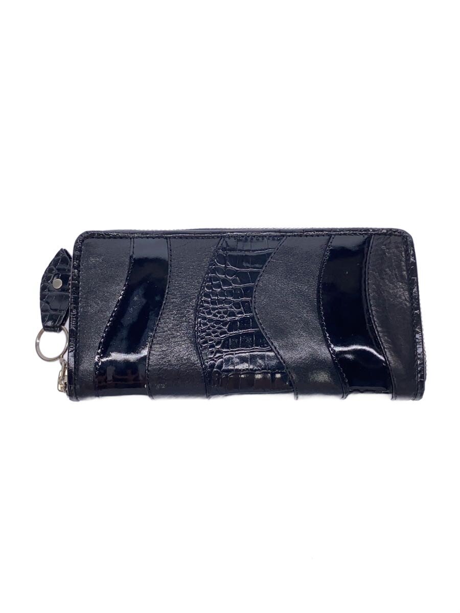 【中古】SALON DE ALFURD◆長財布/--/BLK/レディース/付属品■なし【服飾雑貨他】