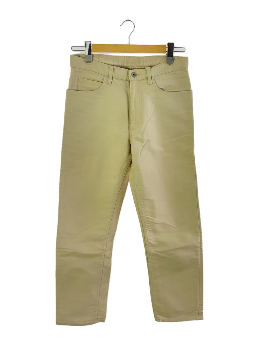 【中古】AURALEE◆FINX MOLESKIN PANTS/ボトム/3/コットン/BEG/A6AP02FM【メンズウェア】