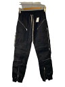 【中古】Rick Owens◆ボトム/48/リネン/BLK/RU01E5368-TWL-09/HEADON JOGGERS【メンズウェア】