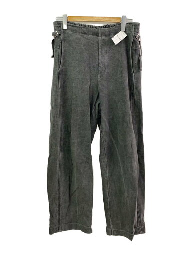 【中古】scair◆High Waist Easy Pants/イージーパンツ/2/コットン/グレー/2101SC-P001/スケアー【メンズウェア】 【中古】scair◆High Waist Easy Pants/イージーパンツ/2/コットン/グレー/2101SC-P001/スケアー【メンズウェア】