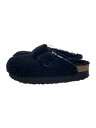 【中古】Papillio BIRKENSTOCK◆ボアサンダル/サンダル/24.5cm/BLK【シューズ】(4)
