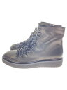 【中古】yohji yamamoto POUR HOMME◆レースアップブーツ/--/ブラック/馬革/he-o-e06-762-1-03【シューズ】
