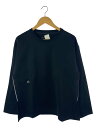 【中古】FUMITO GANRYU◆長袖カットソー/3/コットン/ブラック/FU4-CU-16【レディースウェア】