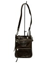 【中古】GIANNI CHIARINI◆ショルダーバッグ/レザー/BRW【バッグ】
