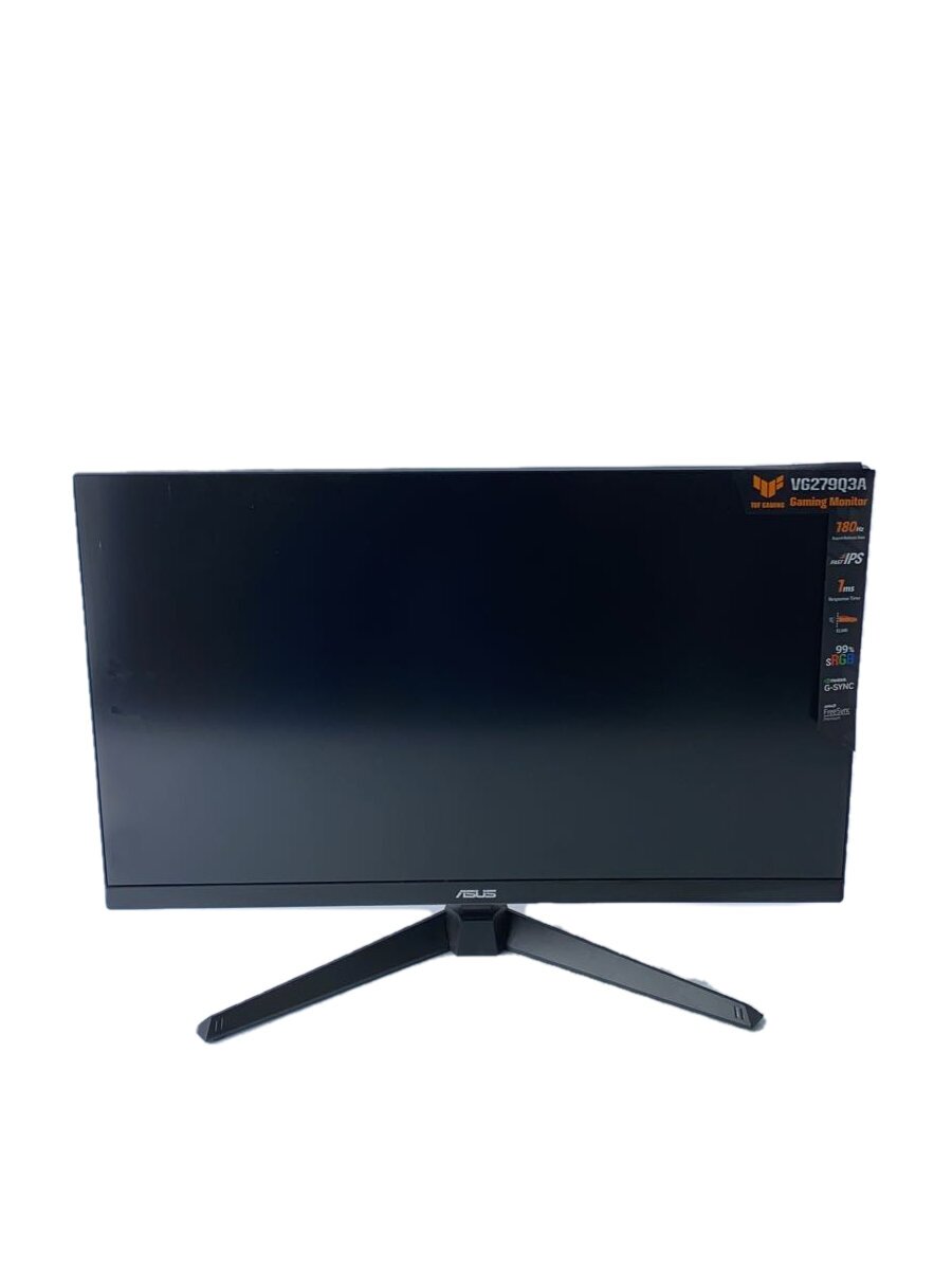 【中古】ASUS◆PCモニター・液晶ディスプレイ VG279Q [27インチ ブラック]/27インチ/ワイド型【パソコン】