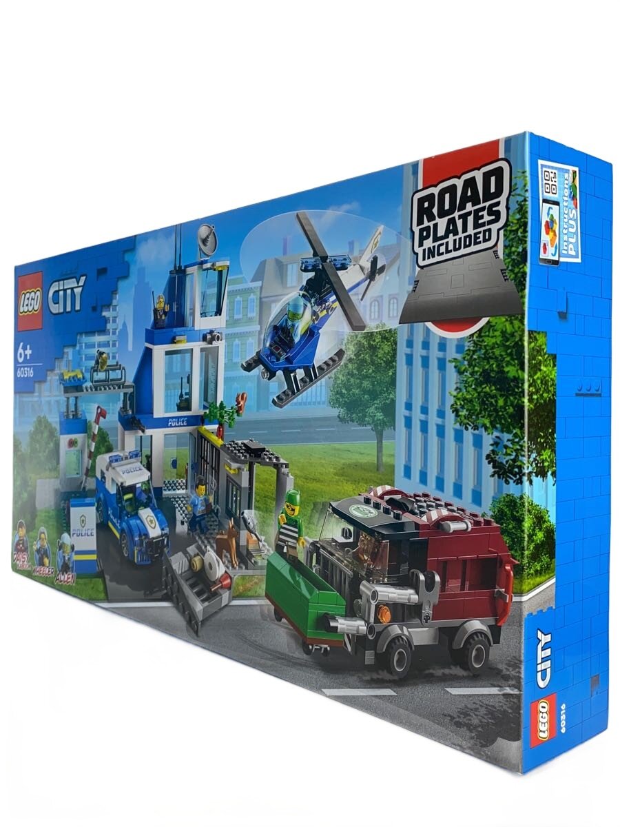 【中古】LEGO◆レゴシティ/ポリスステーション/ホビーその他/60316//【ホビー】