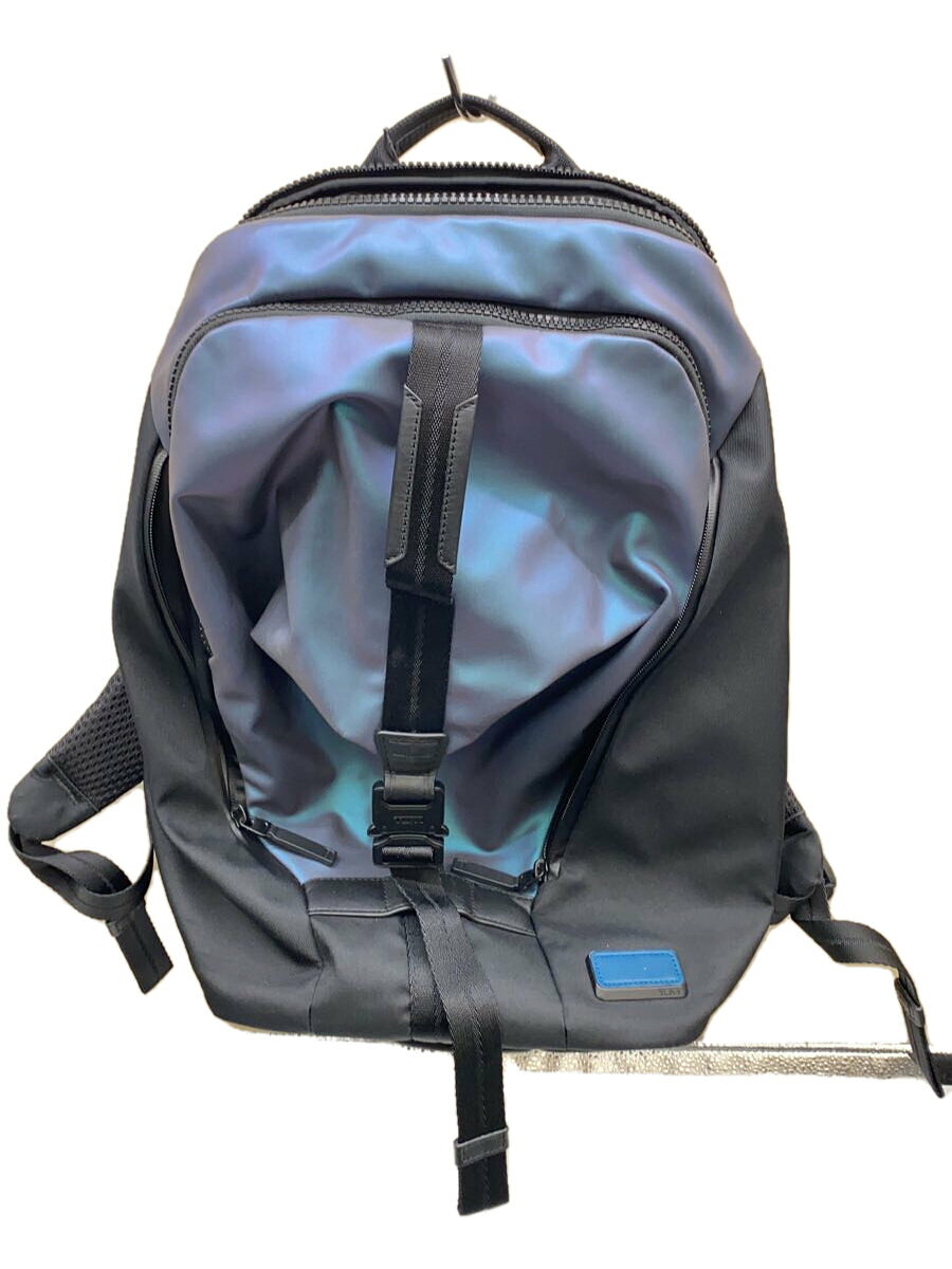 【中古】TUMI◆リュック/ナイロン/BLK