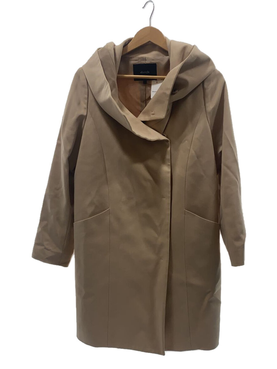 【中古】allureville◆コート/2/--/BEG/201610-17-090-24-020【レディースウェア】