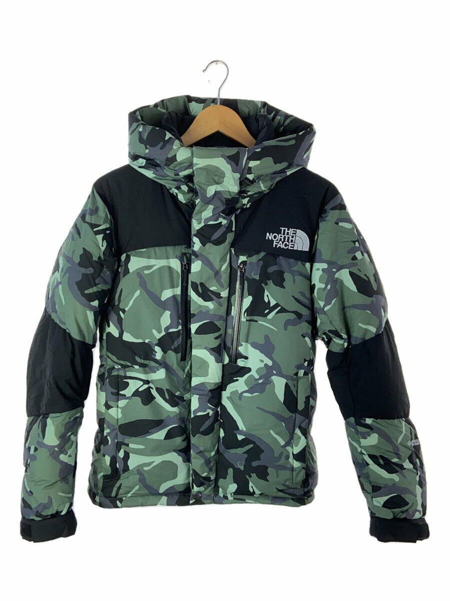 【中古】THE NORTH FACE◆NOVELTY BALTRO LIGHT JACKET_ノベルティーバルトロライトジャケット/M/ナイロン/GRN【メンズウェア】