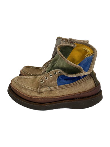 【中古】Russell Moccasin◆ブーツ/US8/マルチカラー/スウェード/4212【シューズ】 【中古】Russell Moccasin◆ブーツ/US8/マルチカラー/スウェード/4212【シューズ】