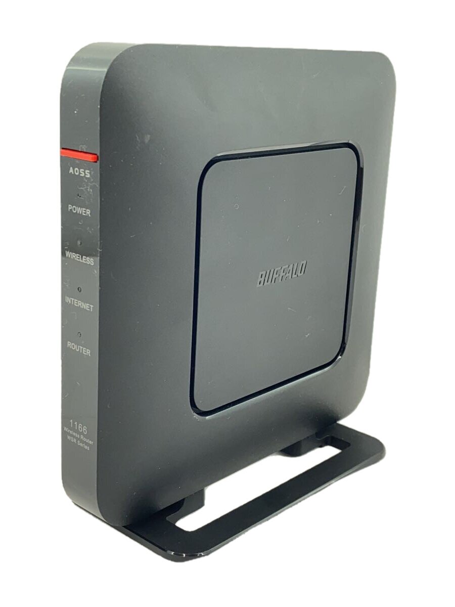 【中古】BUFFALO◆無線LANルーター(Wi-Fiルーター) AirStation HighPower Giga [ブラック]【パソコン】
