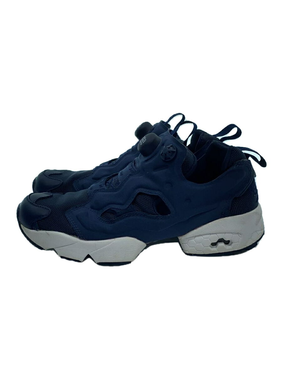 【中古】Reebok◆CLASSIC/INSTAPUMP FURY OG/インスタポンプフューリーオリジナル/24cm/ネイビー【シューズ】