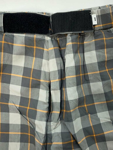 【中古】Graphpaper◆ボトム/FREE/ウール/GRY/チェック/GM203-40056【メンズウェア】
