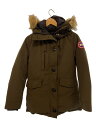 【中古】CANADA GOOSE◆JASPER PARKA/ダウンジャケット/M/カーキ/68F8490【レディースウェア】