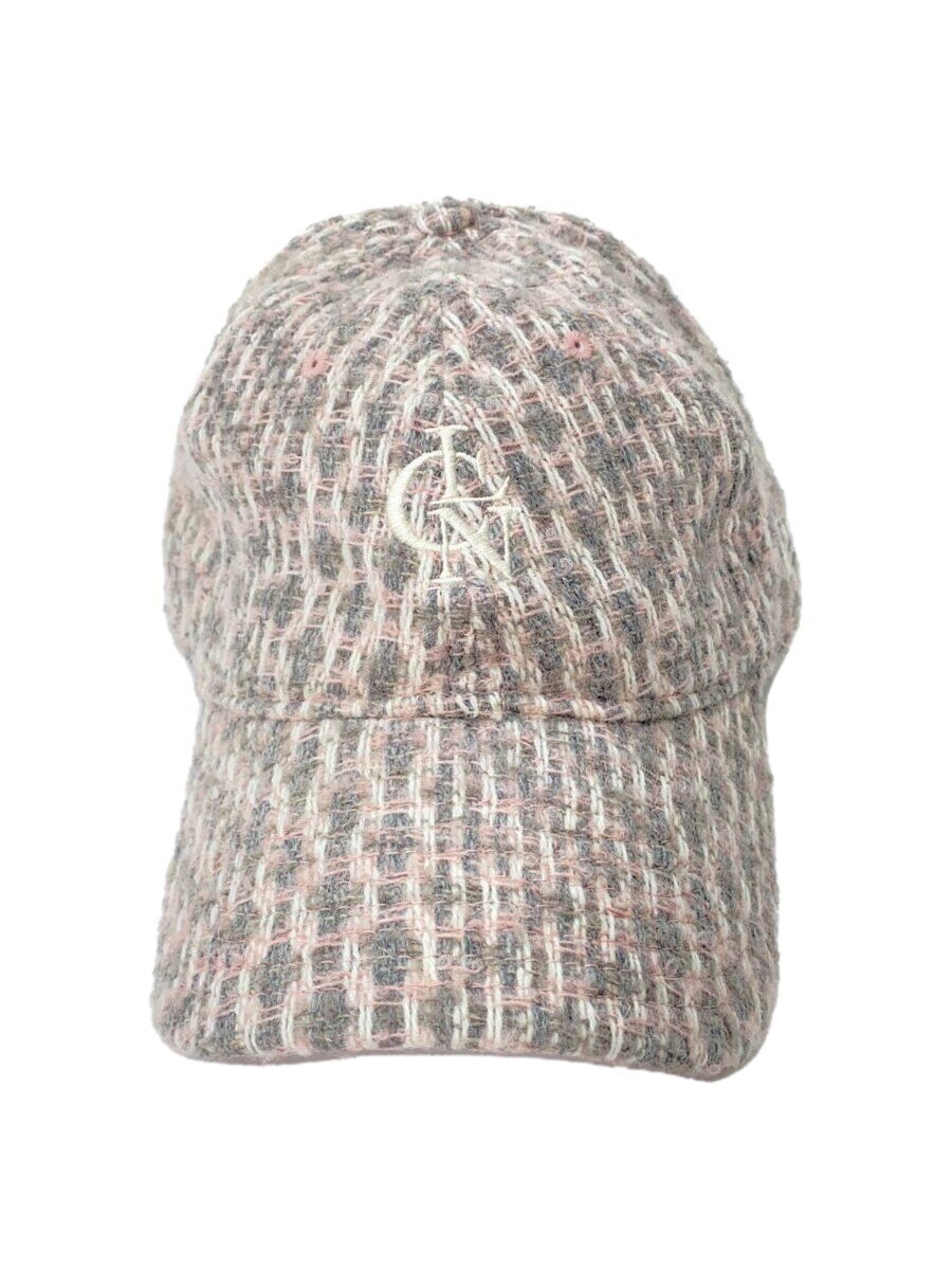 【中古】NEW ERA◆キャップ/--/ウール/マルチカラー/総柄/レディース【服飾雑貨他】
