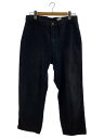 【中古】Butter Goods◆ボトム/30/コットン/BLK【メンズウェア】