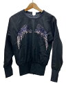 【中古】YOHJI YAMAMOTO◆エンジェルの羽/ブルゾン/1/ウール/BLK/無地/FV-J19-100【レディースウェア】
