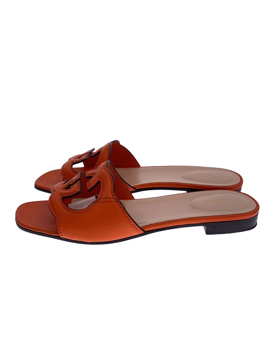【中古】GUCCI◆サンダル/39/ORN/レザー/694451【シューズ】