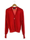【中古】Jantzen◆カーディガン(薄手)/XL/--/RED/無地【メンズウェア】(4)