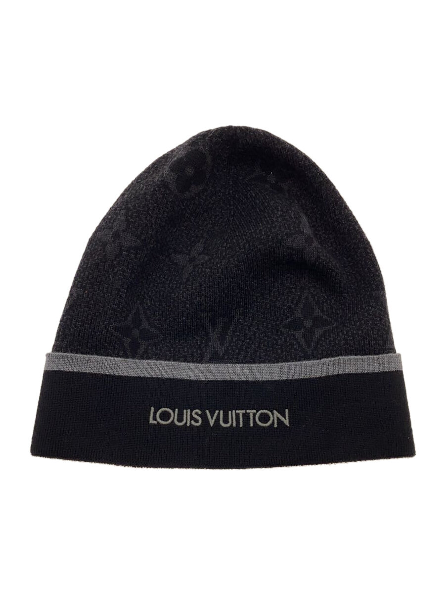 【中古】LOUIS VUITTON◆ニットキャップ/FREE/ウール/メンズ/M73469【服飾雑貨他】