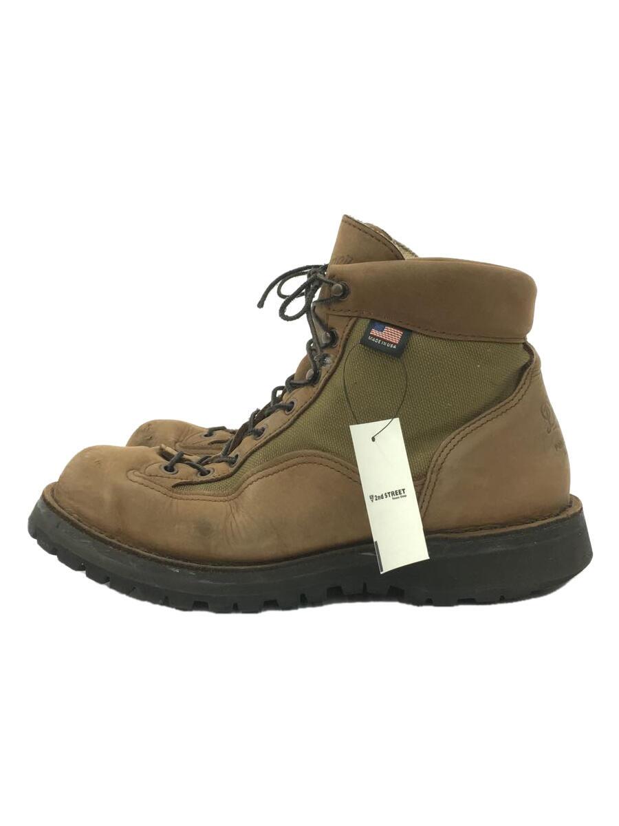 【中古】Danner◆トレッキングブーツ/UK8/CML/スウェード/33000X【シューズ】