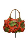 【中古】kate spade new york◆ハンドバッグ/--/RED/花柄【バッグ】(4)
