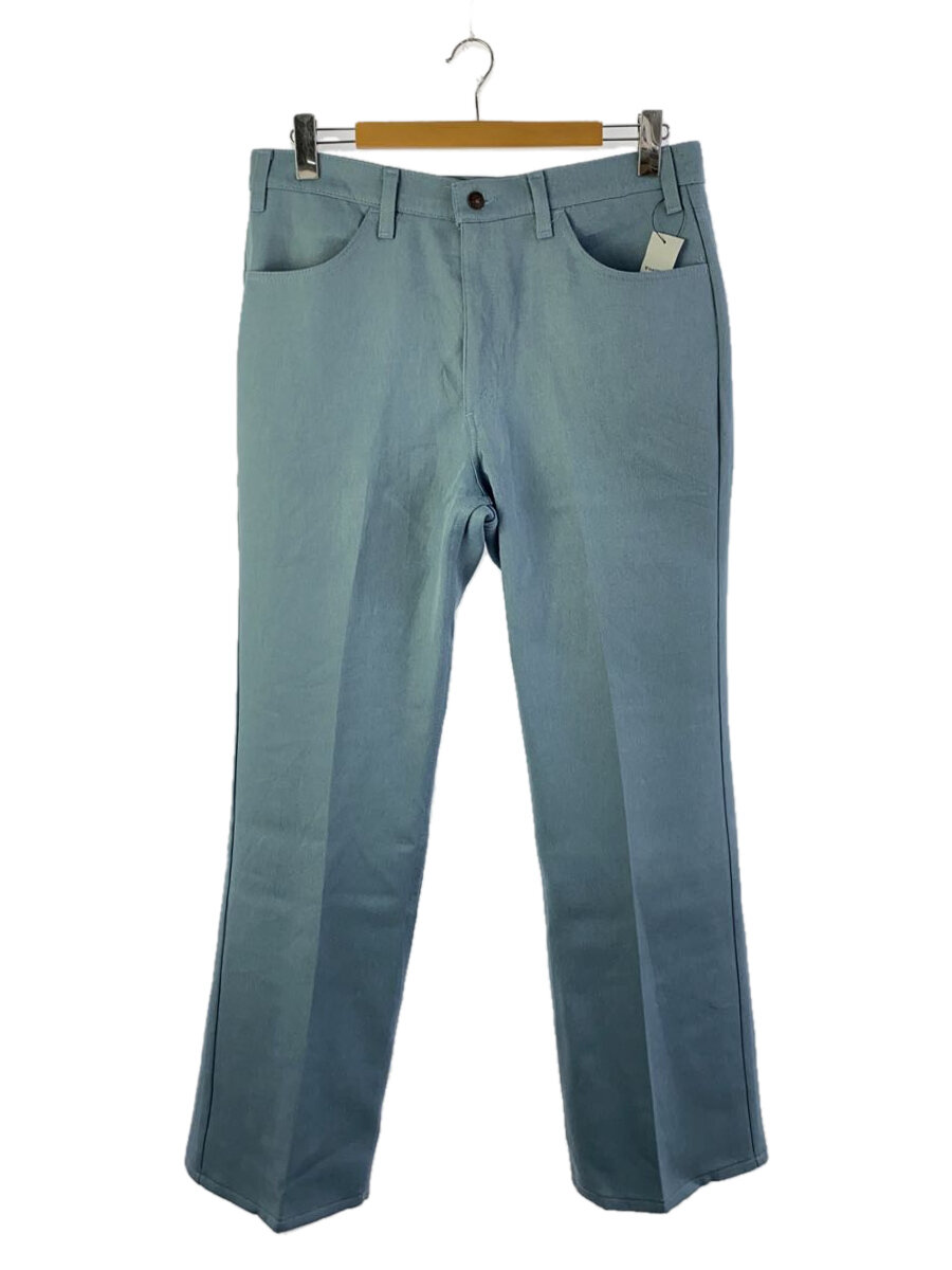 【中古】Levi’s◆スラックスパンツ/36/--/BLU/無地/80s/42TALON/ボタン裏520【メンズウェア】