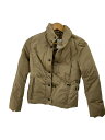 【中古】MICHAEL KORS◆ダウンジャケット/--/ポリエステル/BEG【レディースウェア】(4)