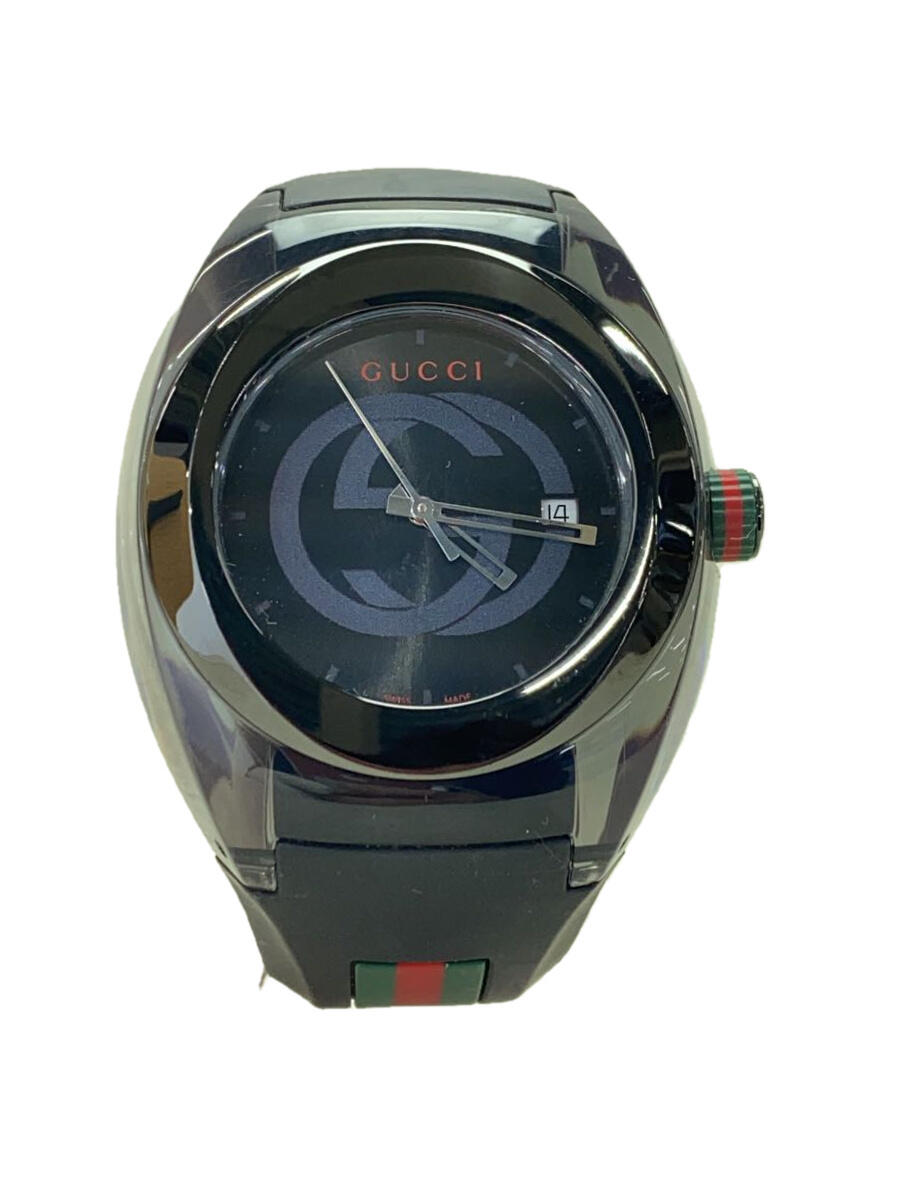 【中古】GUCCI◆クォーツ腕時計/アナ