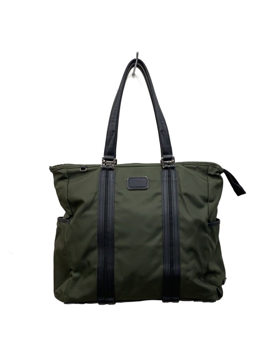 【中古】TUMI◆ブリーフケース/ナイロン/GRN/無地/68414ALGDE/? NULL ?【バッグ】