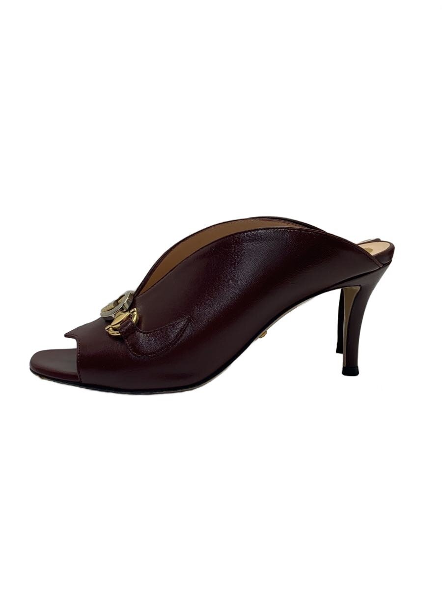 【中古】GUCCI◆ミュールサンダル/36/BRD/602412//【シューズ】