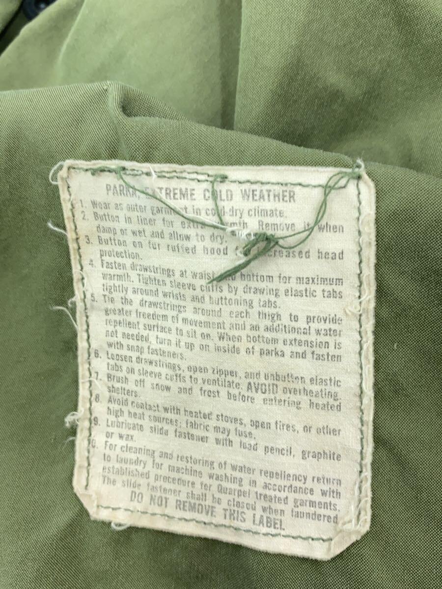 【中古】MILITARY◆コート/M/--/KHK/無地【メンズウェア】