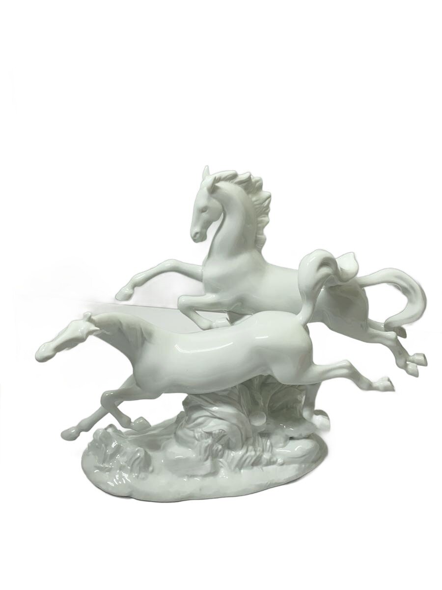 【中古】Lladro◆駆ける馬/インテリア雑貨/WHT//【インテリア小物・日用雑貨】（楽天・2nd STREET 楽天市場店）