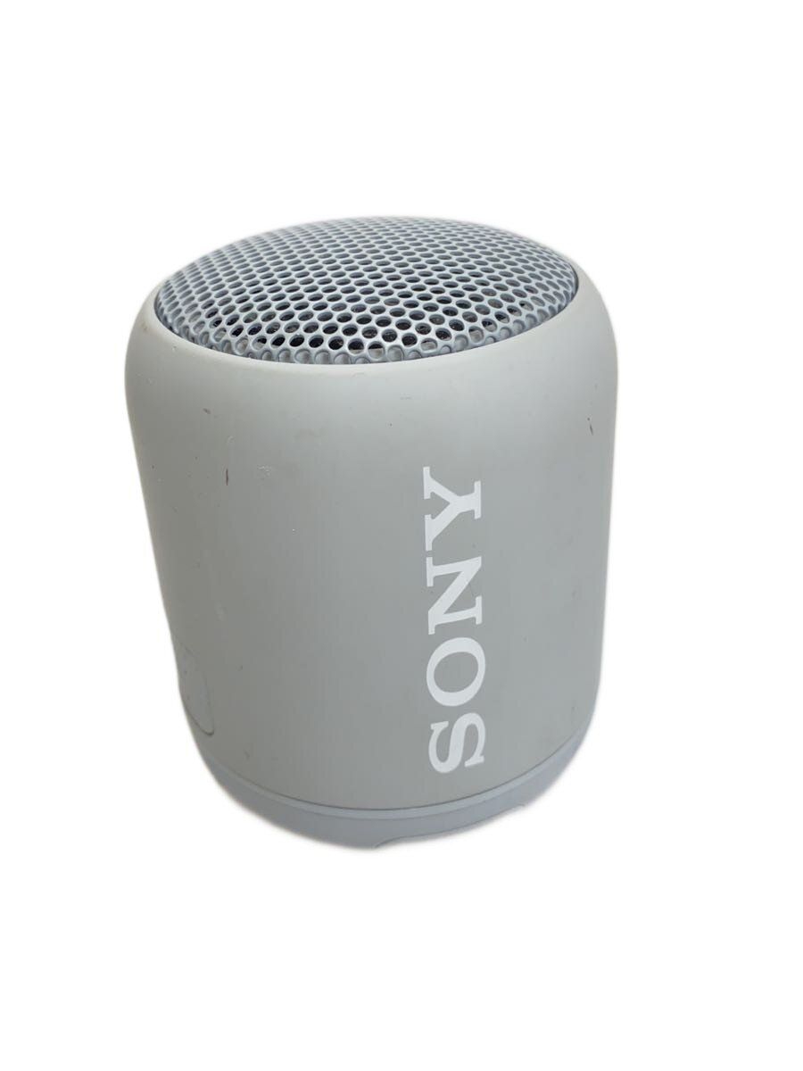 【中古】SONY◆Bluetoothスピーカー SRS-XB12 (H) [グレー]【家電・ビジュアル・オーディオ】