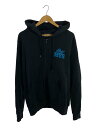 【中古】HYSTERIC GLAMOUR◆ジップパーカー/L/コットン/BLK/02231CF08【メンズウェア】(4)