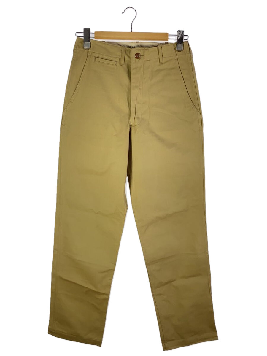 【中古】US.ARMY◆50s USARMY CHINO TROUSERS 45カーキ デッドストック ボタンフライ チノトラウザー//【メンズウェア】