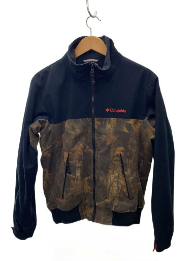 【中古】Columbia◆ジャケット/S/ポリエステル/BLK/カモフラ/218PM3410【メンズウェア】 【中古】Columbia◆ジャケット/S/ポリエステル/BLK/カモフラ/218PM3410【メンズウェア】