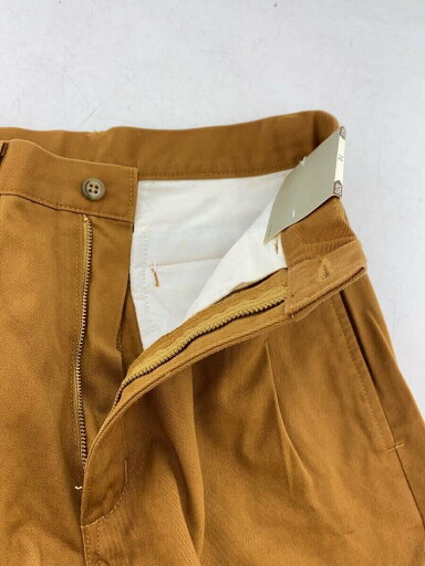【中古】BLUE WAY◆WALL STREET UNIFORM/2タックパンツ/4450/ブラウン【メンズウェア】