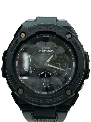 【中古】CASIO◆ソーラー腕時計・G-SHOCK/デジアナ/ラバー/BLK/BLK【服飾雑貨他】 【中古】CASIO◆ソーラー腕時計・G-SHOCK/デジアナ/ラバー/BLK/BLK【服飾雑貨他】