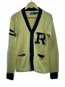 【中古】POLO RALPH LAUREN◆カーディガン(薄手)/S/リネン/IVO//【メンズウェア】