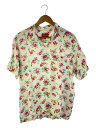【中古】Supreme◆20ss/floral rayon/半袖シャツ/M/レーヨン/WHT/花柄【メンズウェア】(4)