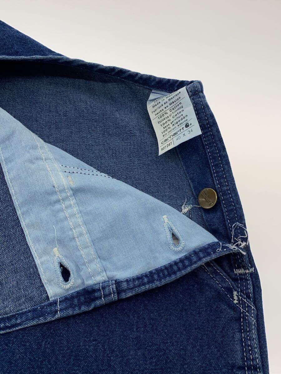 【中古】Carhartt◆WASHED DENIM BIB OVERALL/40/デニム/IDG/R07 DST//【メンズウェア】