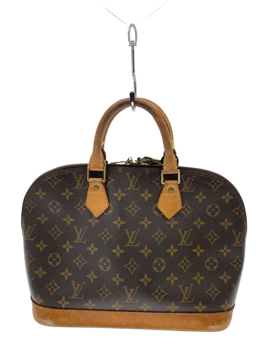 【中古】LOUIS VUITTON◆1)アルマ_モノグラム・キャンバス/PVC/BRW【バッグ】