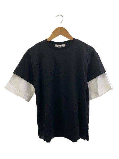 【中古】ENFOLD◆半袖カットソー/38/コットン/BLK/300IS280-2471【レディースウェア】 【中古】ENFOLD◆半袖カットソー/38/コットン/BLK/300IS280-2471【レディースウェア】