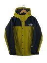 【中古】THE NORTH FACE◆MOUNTAIN LIGHT JACKET_マウンテンライトジャケット/M/ナイロン/YLW【メンズウェア】