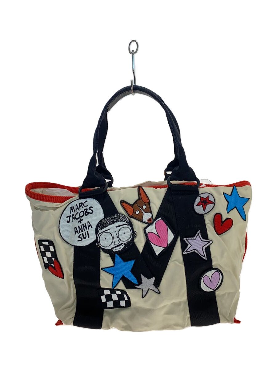 MARC JACOBS - 【中古】MARC JACOBS◆トートバッグ/--/CRM/総柄/M0014200【バッグ】
