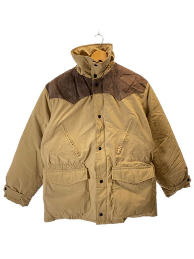 【中古】Schott◆ダウンジャケット/L/--/CML/無地【メンズウェア】 【中古】Schott◆ダウンジャケット/L/--/CML/無地【メンズウェア】
