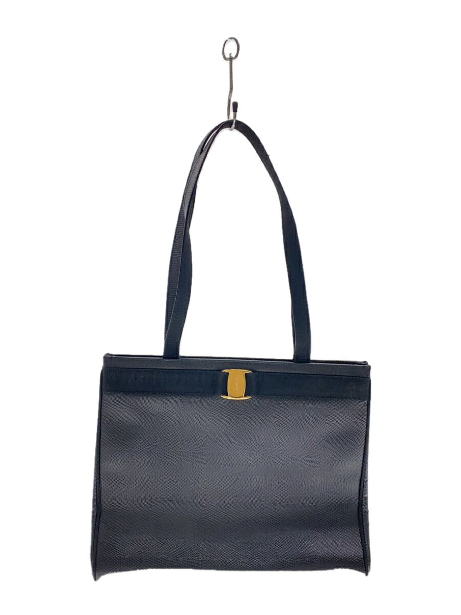 【中古】Salvatore Ferragamo◆クロコ型